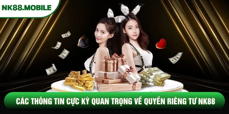 Các thông tin cực kỳ quan trọng về quyền riêng tư NK88