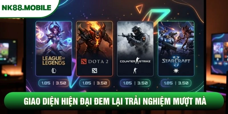Giao diện hiện đại đem lại trải nghiệm mượt mà Giao diện hiện đại đem lại trải nghiệm mượt mà