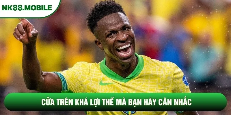 Cửa trên khá lợi thế mà bạn hãy cân nhắc