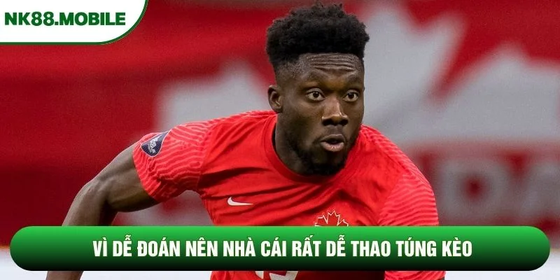 Vì dễ đoán nên nhà cái rất dễ thao túng kèo