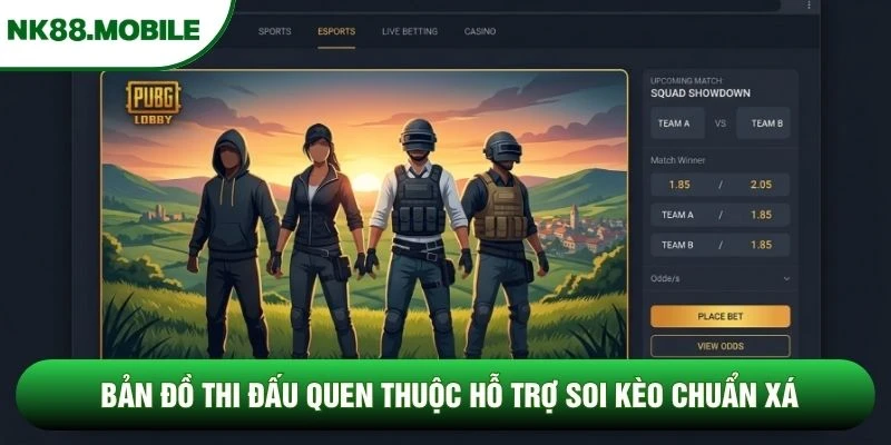 Bản đồ thi đấu quen thuộc hỗ trợ soi kèo chuẩn xá Bản đồ thi đấu quen thuộc hỗ trợ soi kèo chuẩn xá