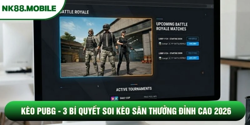 Kèo PUBG - 3 Bí Quyết Soi Kèo Săn Thưởng Đỉnh Cao 2026